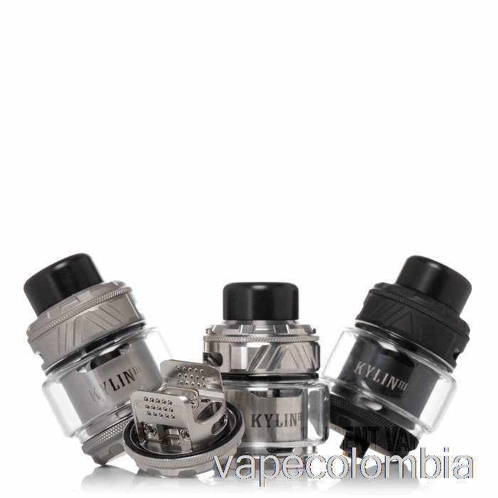 Kit De Vapeo Completo Vandy Vape Kylin V3 25mm Rta Gris Esmerilado